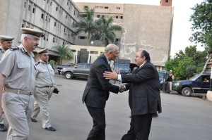 محافظ القليوبية و مدير الأمن