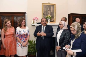 محافظ الأسكندرية وتكريم السفارة الإنجليزية