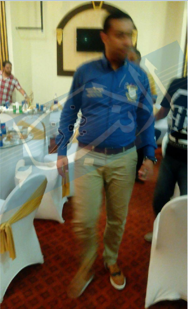 احمد فرغلى فى افطاره الرمضانى