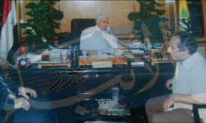 اللواء محمد الكيكى واللواء مراد موافى لوجو