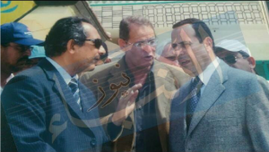اللواء محمد شوشة محافظ شمال سيناء الأسبق مع اللواء محمد الكيكى لوجو