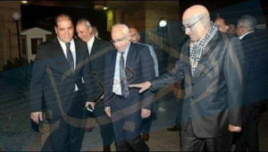 سمير حلبية ومحافظ بورسعيد ومحمد قابيل لوجو