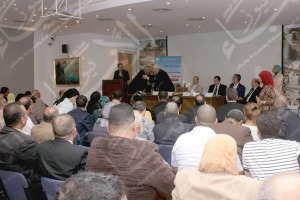 جانب من حفل تكريم احمد فهمى