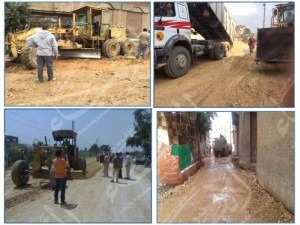 رصف طرق زقازيق 1