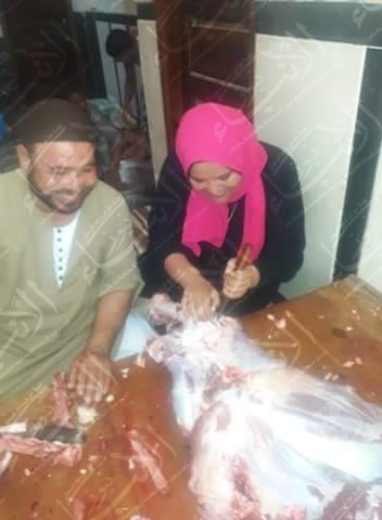 مروة اول جزارة اسيوط